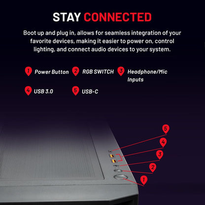 Skytech Gaming Rampage Desktop PC, Intel Ultra 7 265K 3.9 GHz(5.4 GHz Turbo), NVIDIA RTX 5060 Ti 8GB, 1TB Gen4 NVMe SSD, 32GB DDR5 RAM 5200 RGB, 850W Gold ATX 3 PSU, 360mm ARGB AIO, Wi-Fi, Win 11